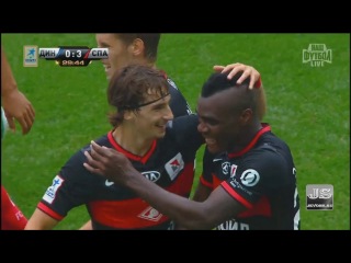 Динамо М - Спартак М 1:4 3 тур сезон 2013/2014